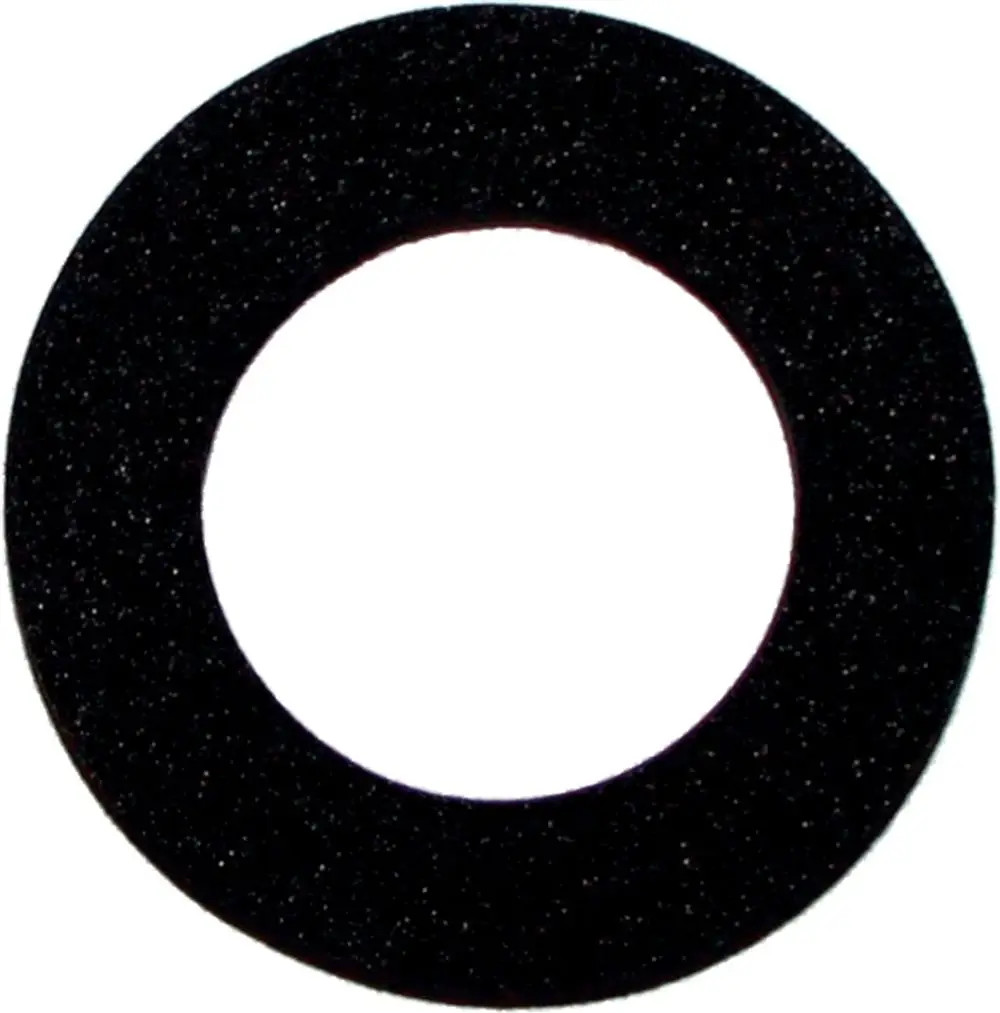 Schwarze Dichtung mit runder Form, hergestellt für die Kondensatwanne von Wolf-Geräten, geeignet für CGW-2 und CGB-2 Modelle.